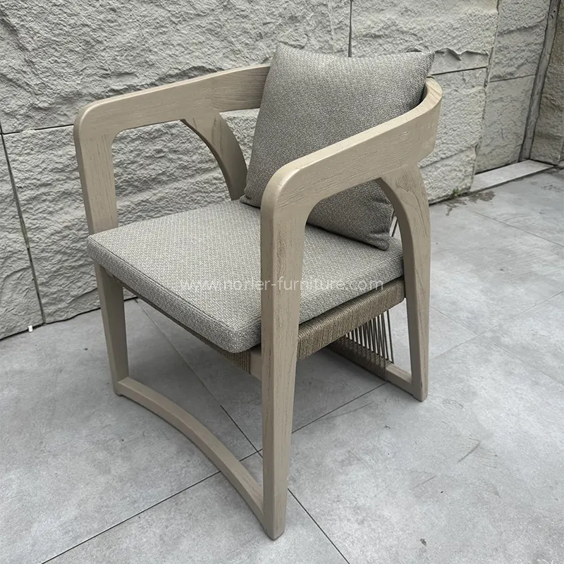 Ensemble de balcon de table basse carré extérieur