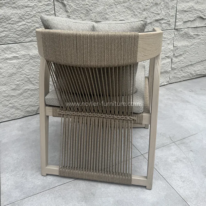 Ensemble de balcon de table basse carré extérieur